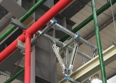 阿勒泰该抗震支架的整体式支吊架结构协调性好